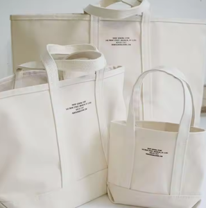 Bolsa de Compras de Lona de Algodón para Supermercado o Playa, Varios Tamaños, en Promoción - Product Image 3