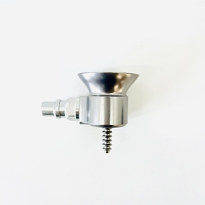 Adaptateur de genou prothétique en aluminium avec verrouillage en silicone pour composant de prothèse de membre inférieur - Product Image 4