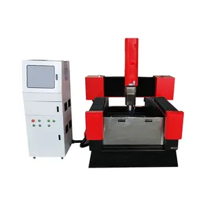 Centro de mecanizado CNC de piedra automática Corte de mármol Tallado Enrutadores de grabado que hacen la máquina 900*1500 Máquina de corte de piedra