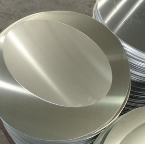 99.999 Aluminium Cookware Circle 1050 1060 3003 Disque Disque 100% Aluminium Plaque Pliage Coupe Soudage Services