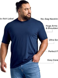 Chemises à manches courtes en tricot pour hommes Leadshow, design éco-responsable, sportives, séchage rapide et respirantes - Product Image 5