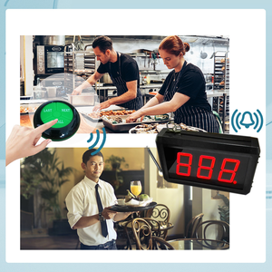 Lần lượt O Matic 3 chữ số mất một số LED hiển thị truy cập cuộc gọi nút Xếp Hàng phân trang hệ thống cho Ngân hàng dịch vụ gọi điện thoại - Product Image 4