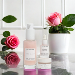 <span class=keywords><strong>Kit</strong></span> de Soins Visage FEO Végans Sous Marque Privée Rose Anti-Acné Éclaircissant Curcuma Bio Coréen Coffret Cadeau 3 en 1 - Product Image 3