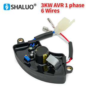 Av Voltage Regulator 100mm Aluminum Housing For <b>Gasoline</b> Generator AVR Stabilizer Part - Product Image 3