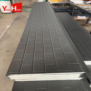 Trang trí mặt tiền FRP cách nhiệt tuyệt vời bê tông đúc sẵn bên PIR siding tấm Tường Bánh Sandwich - Product Image 2