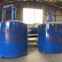 Máquina de fabricación de carbón vegetal, estufa de carbonización, briqueta de madera