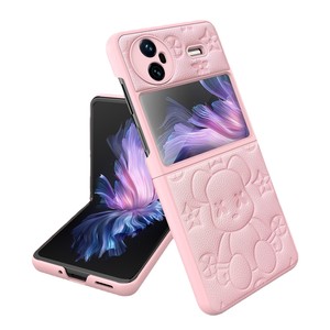 Nouvelle coque de téléphone pour vivo X flip, avec un motif d'ours de dessin animé, dotée d'un revêtement protecteur et de fonctions anti-chute. - Product Image 5
