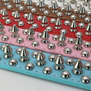 <span class=keywords><strong>Collar</strong></span> para Mascotas de Lujo Premium con Pedrería, Ajustable, de PU, Anti-Mordidas, Estilo Punk, Cierre de Hebilla, Duradero, para Gatos Pequeños - Product Image 3