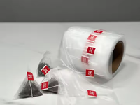 Vente en gros rouleau de sachets de thé en nylon pour la fabrication de machines avec logo personnalisé emballage pour l'industrie du thé et du café
