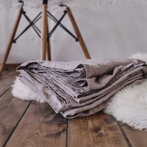 Số lượng lớn Hữu Cơ handmade 100% Linen tấm pre-rửa rửa trước stonewashed mềm lanh lanh bộ đồ giường dệt kỹ thuật mô hình rắn trên Linen - Product Image 2