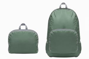 Fashion <b>Foldable</b> <b>Backpack</b> Lightweight Water-Resistant Ripstop Nylon Daypack Compact Unisex Travel Bag Outdoor - Product Image 4