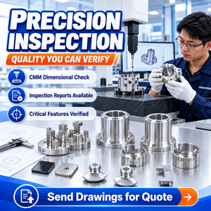 Piezas de Precisión Mecanizadas por CNC, Piezas de Acero Inoxidable con Envío 100% a Tiempo, Servicio de Mecanizado CNC, Fresado CNC, Torneado CNC - Product Image 3