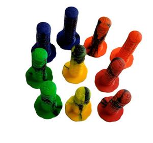 อุปกรณ์เสริมรถมอเตอร์ครอส KB ปลอกแฮนด์ซิลิโคนนุ่มพิเศษ-แบบเรซ ทันเบิร์นบัคเคิลและแบบดัดแปลง ขนาด 22/23 มม. - Product Image 1