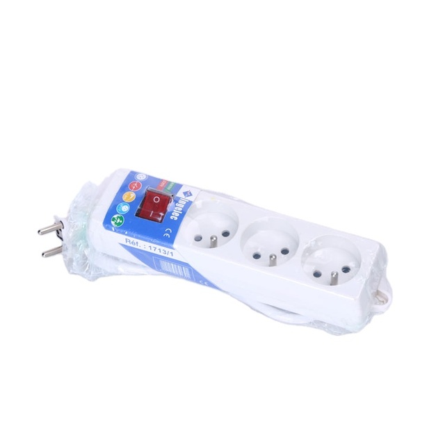 Europe Power Strip  French Socket With Switch/French Type 5 Gang Extension Socket Ingelec