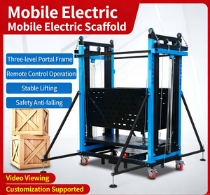 2-20 मीटर डिजाइन वायरलेस रिमोट कंट्रोल फोल्डिंग छोटे घरेलू रखरखाव लिफ्टिंग प्लेटफॉर्म मोबाइल इलेक्ट्रिक लिफ्टिंग मचान - Product Image 2
