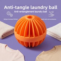 Nouvelle boule de lavage en plastique en forme de lanterne pour la maison, anti-nœuds, anti-emmêlement, puissante, pour la décontamination du tambour et le nettoyage