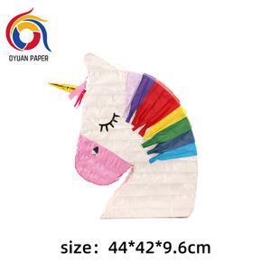 อุปกรณ์ตกแต่งปาร์ตี้ยูนิคอร์นพินาต้าสำหรับวันวาเลนไทน์วันขอบคุณพระเจ้า - Product Image 1