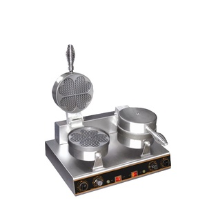 Máquina eléctrica para hacer gofres en forma de flor, gofrera personalizada de huevo, para hacer gofres quincunciales, Ideas para repostería - Product Image 2