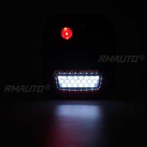 1 Pieza Luz Trasera de Freno y Direccional para Camión/Remolque/Barco, para Jeep TJ/CJ/YJ/JK, Luz Lateral de 39 LED, Luz de Freno, Reversa y Matrícula - Product Image 3