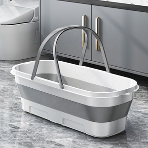 Mới Đến Kích Thước Lớn Gấp Xô Lười Biếng Lau Xô Cho Rửa Phẳng Và Pva Lau - Product Image 6