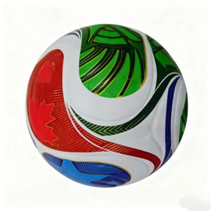 Wholesale High Performance PU Soccer Ball Customized Logo Style Official <b>Size</b> <b>Football</b> - Product Image 2