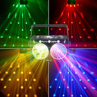 Nouveau projecteur LED 3-en-1 IP65 transfrontalier pour scène, avec télécommande vocale et stroboscope, lumière d'ambiance décorative