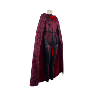 Ecowalson Red Witch <span class=keywords><strong>Disfraces</strong></span> <span class=keywords><strong>de</strong></span> Halloween Star Visual <span class=keywords><strong>Disfraces</strong></span> Red Witch Cosplay <span class=keywords><strong>Disfraces</strong></span> Scarlet Witch Costumre Mujer - Product Image 3