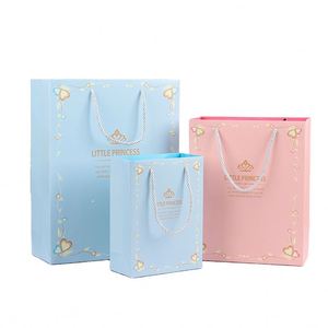 Wholesale Custom Printed Brand Logo <b>Art</b> Paper Recyclable Luxury Shopping Bag for Clothing Shoes <b>Socks</b> Fur Gift - Product Image 2