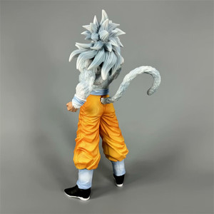 Set di Action Figure Anime in PVC di Son Goku Super Saiyan di Dragon Ball in 2 Stili, Giocattolo Stile Cartone Animato Unisex Animazione Giapponese - Product Image 4