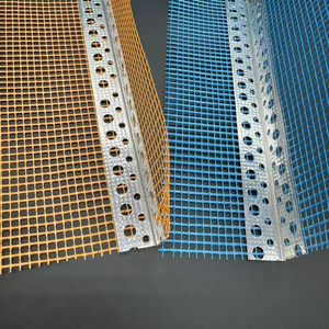 Coin de <span class=keywords><strong>protection</strong></span> en aluminium renforcé de fibre de verre pour plaques de plâtre, résistant aux chocs et à l'eau, empêche les éclats et les fissures, protège les murs - Product Image 2