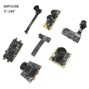 Kamera elektronik endoskopi video elektronik 2mm OV6946 modul kamera Mini inspeksi 4 led sekali penggunaan