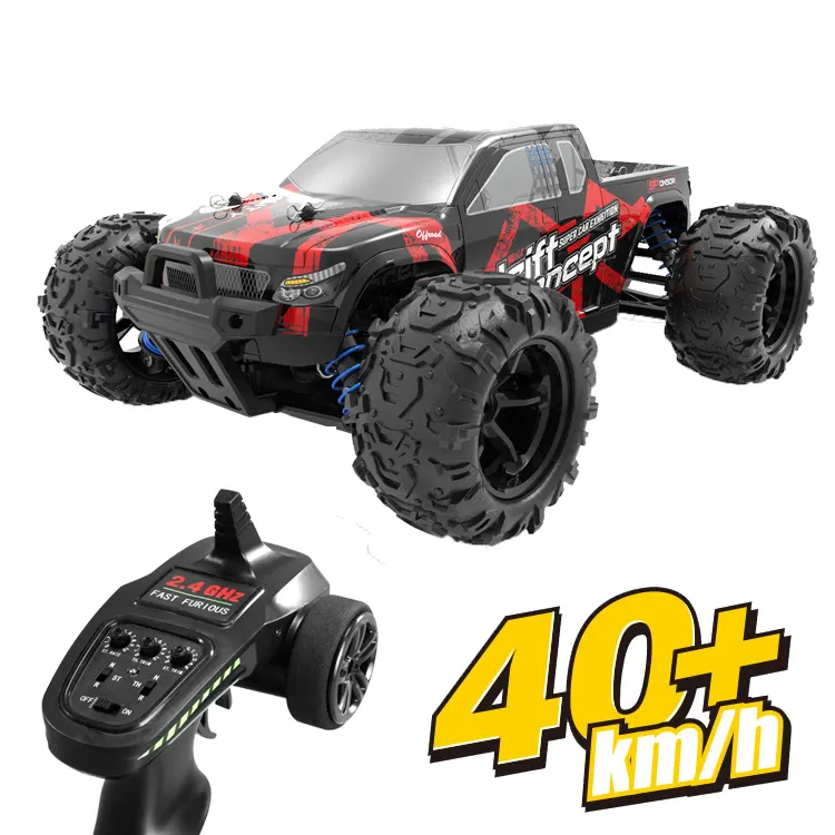 1 18 Top Quality Radio Control Toys RC High Speed Car 2 4ghz Transmitter 4WD Pickup Truck RC Car Hobby Speed 40KM/H