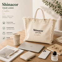 Sac fourre-tout d'épaule décontracté en toile imperméable avec logo personnalisé, couleur unie, surdimensionné, à pompons, pour femme, idéal pour l'été, les étudiants, les voyages et la plage