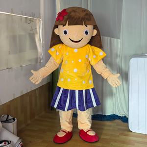 Funtoys personalizado niño pareja mascota disfraz belleza chica felpa Mascotte personaje Halloween <span class=keywords><strong>Anime</strong></span> dibujos animados vestido <span class=keywords><strong>de</strong></span> lujo para adultos - Product Image 1