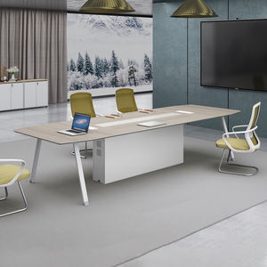 Mesa de estudio de madera <span class=keywords><strong>MDF</strong></span> para reuniones, muebles de oficina - Product Image 2