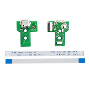 Carregador Placa para <span class=keywords><strong>PS4</strong></span> Controlador USB Carregamento Porto Socket Circuit Board Flex <span class=keywords><strong>Ribbon</strong></span> <span class=keywords><strong>Cable</strong></span> - Product Image 4
