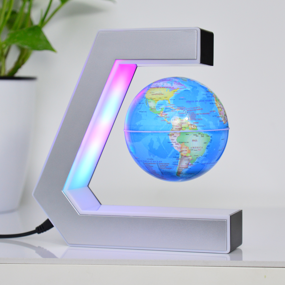 White lighting Administrative blue globe