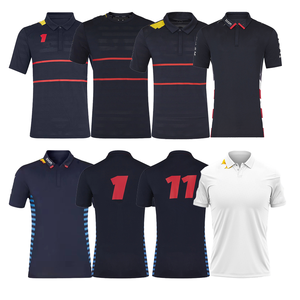 Wholesale Factory F1 Racing T-Shirts % Polyester Cycling Suit Breathable Quick Dry Heat-Transfer Printing Short for Men - Product Image 1
