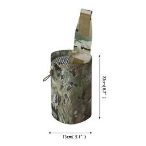 Bolsa Táctica de Nailon 500D, Estilo MOLLE, Modular, Plegable, de Malla, Ajustable, para Entrenamiento al Aire Libre - Product Image 2