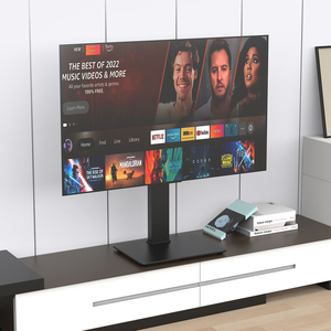 Soporte <span class=keywords><strong>de</strong></span> TV <span class=keywords><strong>de</strong></span> Escritorio <span class=keywords><strong>de</strong></span> Acero Laminado en Frío con Altura Ajustable para TV <span class=keywords><strong>de</strong></span> 32-65 <span class=keywords><strong>Pulgadas</strong></span> con Inclinación <span class=keywords><strong>de</strong></span> <span class=keywords><strong>25</strong></span>° y VESA <span class=keywords><strong>de</strong></span> 600x400 - Product Image 3