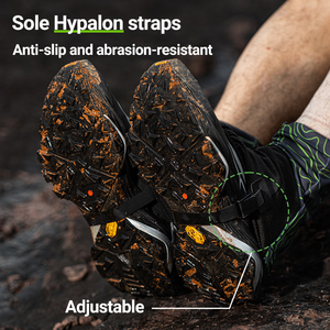 Guêtres de randonnée portables, imperméables et légères avec foulard intégré – Protections de cheville basses pour la randonnée, la course, la chasse et les sports de <span class=keywords><strong>neige</strong></span> - Product Image 2