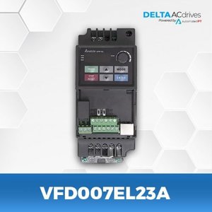 Variateur de fréquence VFD série EL 100% neuf VFD007EL23A 0.75KW 1HP 230V 4.2A en stock entrepôt - Product Image 2