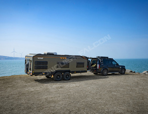 Nuovo arrivo TG-Y700 spedizione fuoristrada via terra rimorchio avventura 4-5 persone alluminio RV Caravan per campeggio fuoristrada - Product Image 5