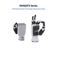 Main robotique anthropomorphe à 5 doigts Doingwin RH56DFX à commande par liaison, mouvement agile pour robot humanoïde et recherche académique