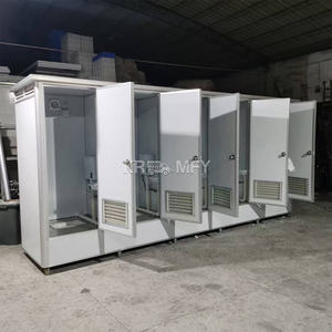 Outdoor Camping Caravan Prefabricated Wc Cabin Mobile <b>Bathroom</b> Travel Trailer Public Portable Toilet - Product Image 5
