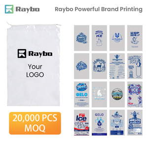Sacs à glace renforcés RAYBO personnalisés de 20 lb et 40 lb pour machine à glace en blocs, capacité quotidienne de 10 tonnes, vente en gros - Product Image 5