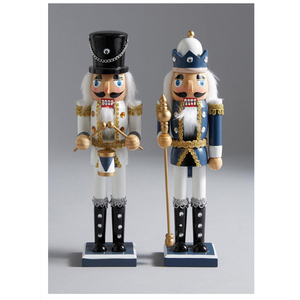 Bán Buôn Bằng Gỗ Giáng Sinh Trang Trí Tùy Chỉnh 12 Inches Solider <span class=keywords><strong>Nutcracker</strong></span> Cho Món Quà Giáng Sinh - Product Image 1