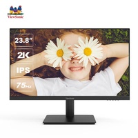Monitor de Escritorio LED Full HD ViewSonic VA2462-2K-HD de 24 Pulgadas, IPS, 75Hz, con Interfaz DP, Ángulo de Visión de 178°, Nuevo para Uso Empresarial