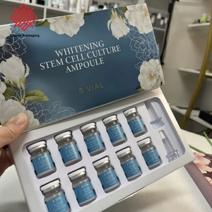 Baoren Vial Cosmetic Packaging <b>Box</b> With 10 Glass Vials And Dropper 3ml Peptide Vial Packaging <b>Box</b> with Plastic Insert Single - Product Image 1
