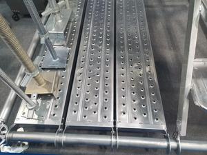 Q235 Galvanised Steel Metal Scaffold Planks Building Ladder & Scaffolding Parts for Construction Use - Product Image 1